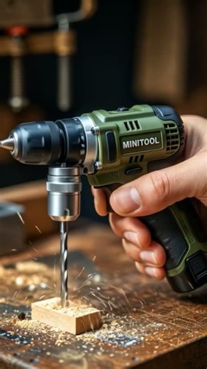 Miniature Quick-Release Chuck Drill 🔧