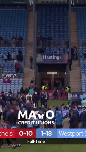 AbbVie senior League division 1 final presentation at Hastings Insurance MacHale Park. Westport G.A.A | Mayo GAA