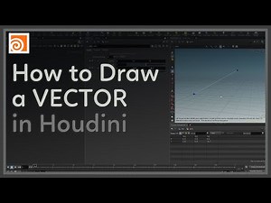 #57 How to Draw a Vector in Houdini