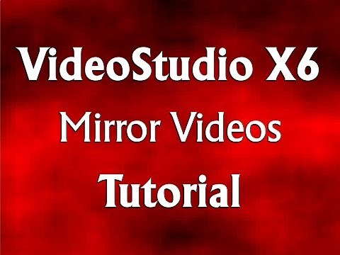 How to Mirror Videos in Corel VideoStudio Pro X6 Tutorial