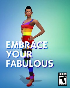 Show your Pride! 🌈 Submit your best Sims Pride looks on The Gallery using #SimsPride2020 for a chance to be featured in a virtual Pride Celebration Event! On June 30 , YouTuber EnglishSimmer will be hosting a Pride live stream on The Sims Twitch channel to showcase some of all the amazing Sims! 💚🌈 | The Sims
