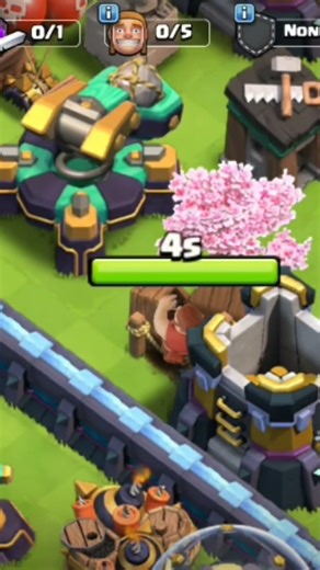 Upgrading skeleton trap.😁😁 #coc