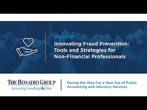 Innovating Fraud Prevention: Tools and Strategies for Non-Financial Professionals (Recording)