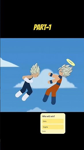 Goku VS Majin Vegeta | StickFight (1)