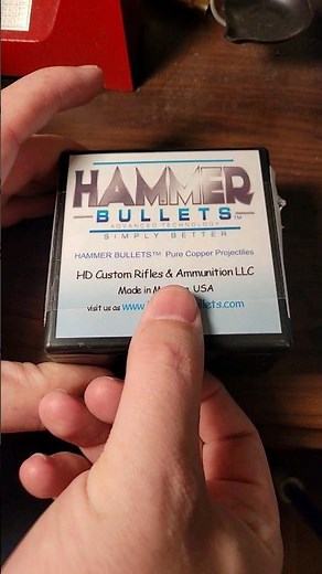 Reloading Hammer bullets in 257 Weatherby!