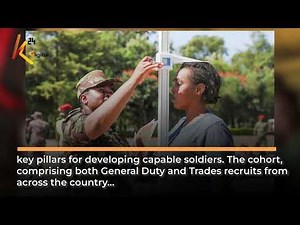 KDF welcomes new cohort at Eldoret Training School