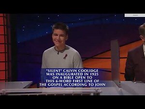 "Jeopardy! The Great of all Time" First Game Final Jeopardy! and "Think Music"