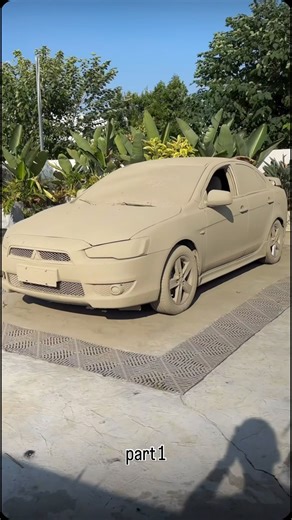 Restore Lab Garage on Instagram: "From buried in dust… to reborn. This is PART 1 of the full zero-wash detail on this Mitsubishi. Right now it looks beyond saving — but trust the process. This is just the beginning. Would you stop… or keep going? 👇 Part 2 is where the real transformation starts. #zerowash #beforeandafter #cardetailing #dirtiestcar #satisfyingclean #detailersofinstagram #cartransformation #asmrwashing #autodetailing #part1 #deepclean #carrestoration #carcare #mitsubishi"