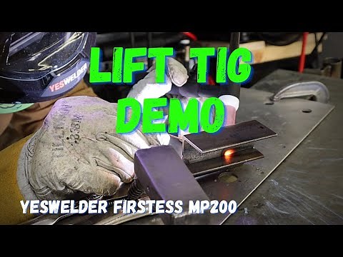 Lift TIG Welding - YesWelder FIRSTESS™ MP200 5-in-1 Welder & Cutter