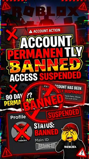 ROBLOX ID BAN PROBLEM! ⚠️ Is Galti Se Aapka Account Delete Ho Jayega!