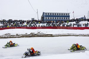 You’ve never seen anything like it: Grueling, cold, whiteout madness of the world’s fastest snowmobile race