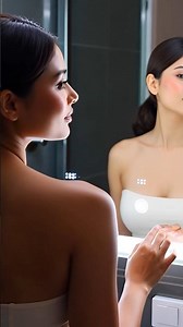 Bathroom Goals! 🚿 Smart Touch Mirror with LED Lighting