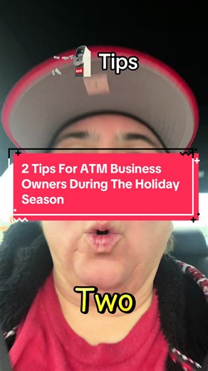 2 tips for the holiday season if you’re in the ATM business or credit card processing business. #atmbusiness #atmbusinesstips #atmbusinessowner #atmbusinessmentor #atmmachinebusiness @Carey Buck / ATM Business