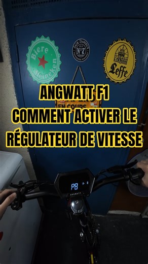 ANGWATT F1: Comment activer le régulateur de vitesse #angwatt #tuto #escooter