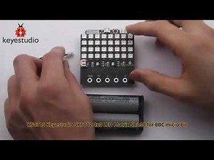 KS0315 Keyestudio SK6812 4x8 LED Matrix Shield for BBC micro bit