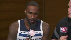 "It's time to start winning." Shabazz Muhammad joined Steve Aschburner at Minnesota Timberwolves media day. | NBA TV