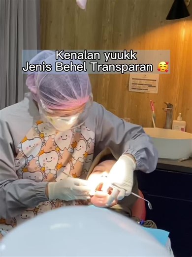Jenis behel transparan 🥰 #behelgigi #doktergigicirebon #klinikgigicirebon #fyp