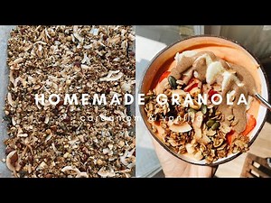 How to make homemade cardamom & vanilla granola