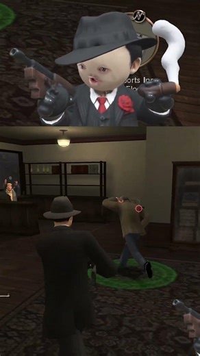turning into the godfather in this game #shorts #mafia