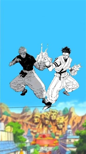 Gojo vs Sukuna | Ultimate Power Comparison 🔥 #Shorts