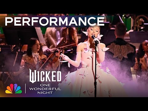 Ariana Grande Performs "Thank Goodness" | Wicked: One Wonderful Night | NBC