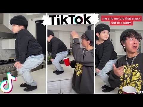Best of Jonathan & Michael Le TikTok Dance Compilation ~ Mini Mike and JustMaiko!