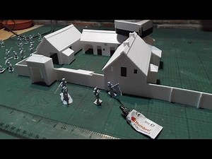 Waterloo farmhouse. Airfix.