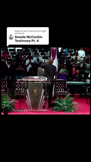 Pastor Donnie McClurkin's Inspiring Testimony