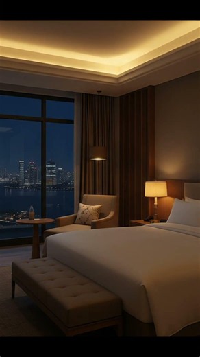 🛏️ Hotel Room Ambience | Soft Air Conditioner White Noise for Deep Sleep, Relaxation & Focus