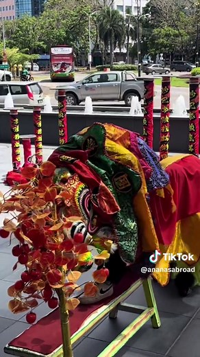 Lion Dance and Qilin Cultural Performance in Kota Kinabalu