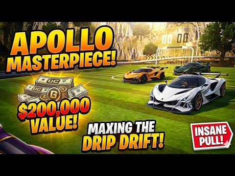 I GOT THE $200,000 APOLLO MASTERPIECE! 😱 MAXING NEW APOLLO CAR ( PUBG MOBILE )
