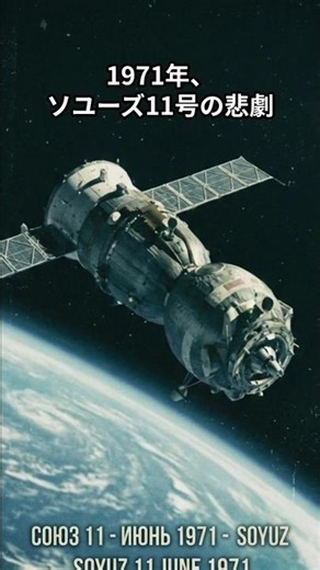 【宇宙の密室】地球帰還直前に・・・ソユーズ11号の「沈黙の30分」