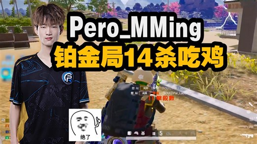 Pero_MMing铂金局14杀吃鸡，明神和他的赤兔26，吕布的准哥枪法 嘎嘎乱杀的一集~