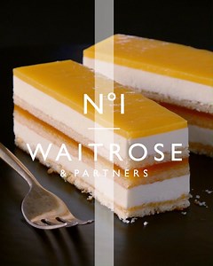A passion fruit and coconut dessert with layers of airy coconut mousse, white chocolate, tangy passion fruit jelly and almond sponge. Enjoy 20% off The Very Best of Waitrose & Partners in store and on waitrose.com now. Offer ends 22 October. Shop now: https://bit.ly/2o9dpfb | Waitrose & Partners