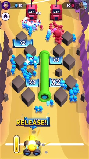 Mob Control Fight Scene. #shorts #game