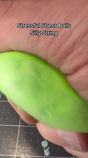 Unique Stress Ball Ideas with Silly String