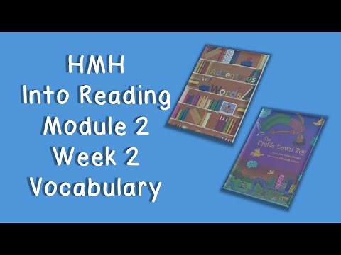 HMH Into Reading Grade 3 - Module 2 Week 2 Vocabulary