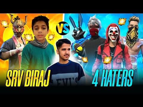 OLD BIRAJ IS BACK 1VS 4 AGAINST 4 HATERS👿