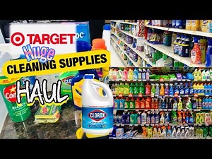 😱HUGE TARGET HAUL| CLEANING SUPPLIES