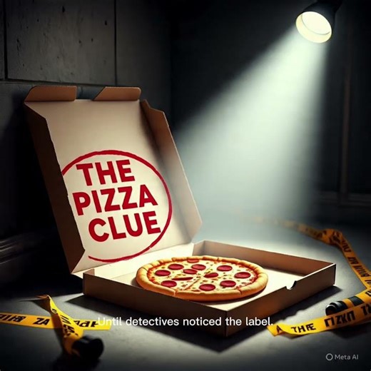 The Pizza Box That Solved a Crime#CrimeEvidence #TrueCrime#shorts