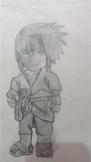 kid Sasuke art #totalgaming