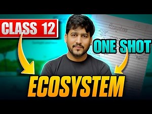 Class 12 Biology Boards 2025 | Ecosystem in One Shot | Shubham Aggarwal Sir