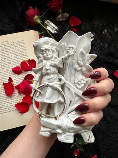 Antique German Porcelain Vase - Etsy