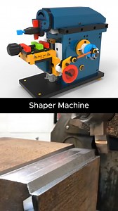243K views · 1.5K reactions | Shaper Machine #manufacturing #3ddesign #productdesign #automation #mechanism #machine #engineering #mechanical | Breno Cruz | Facebook