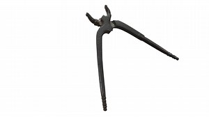 Tooth extraction forceps, late 17th century - 3D model by ais1