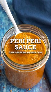 Create your own peri peri, also known as piri piri. A traditional African sauce made from African Bird's Eye chiles. It's perfect for any spicy food lover, and you need to put on the list. 😎 RECIPE: https://www.chilipeppermadness.com/chili-pepper-recipes/sauces/peri-peri-sauce/ If the link does not work on your mobile, please google “peri peri sauce chili pepper madness”. Use hashtag #chilipeppermadness if you make this recipe! | Chili Pepper Madness - Big Flavor Recipes