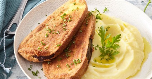 Obalovaný květák pečený v troubě