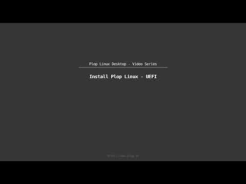 Install Plop Linux - Desktop - UEFI