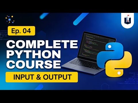 Lecture 4 : Python Input & Output | Python Full Course | Python for Hackers
