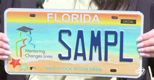 Florida nonprofit launches specialty license plate to fund scholarships for first-generation students